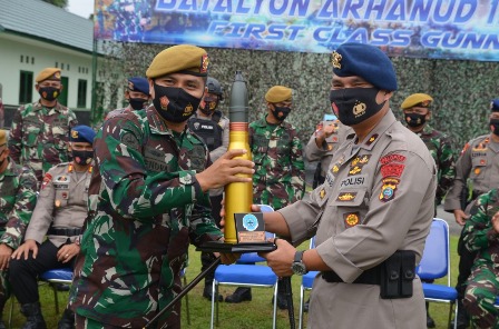 Batalyon Arhanud 11 WBY Dapat Surprise Di Hari Jadi TNI Ke-75