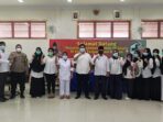 Waris Tinjau Pelaksanaan Vaksinasi Massal Di Kanim Kelas II TPI Tanjung Balai-Asahan