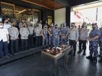 Polda Jatim "Dikepung" Prajurit TNI AL dari Berbagai Kesatuan di Jatim pada 1 Juli 2022