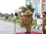 Apel Terakhir dengan ASN, Wabup Aceh Utara Pesan Tingkatkan Kinerja Pelayanan Kepada Masyarakat