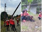 Telkom Indonesia Siantar Jl. Asahan Lalai Dalam Pemasangan Tiang