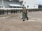 450 Prajurit TNI Kodam IM Tiba di Pelabuhan Krueng Geukueh