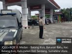Personil Polsek Batang Kuis Rutin Patroli Ke SPBU Dan Monitoring Ketersediaan BBM