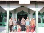 Polres Nias Gelar Bakti Sosial di Masjid Al-Ikhsan Serta Santuni Warga Kurang Mampu