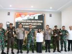 Kapolres Simalungun Hadiri Acara Silaturahmi Bersama TNI, Polri dan Pemda serta Mitra di Makorem 022/PT