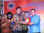 Bupati Nias Barat Hadiri Pelantikan DPW PMNBI Provinsi Kepulauan Riau