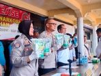 Polres Asahan Ungkap Jaringan Narkoba Malaysia-Sampang